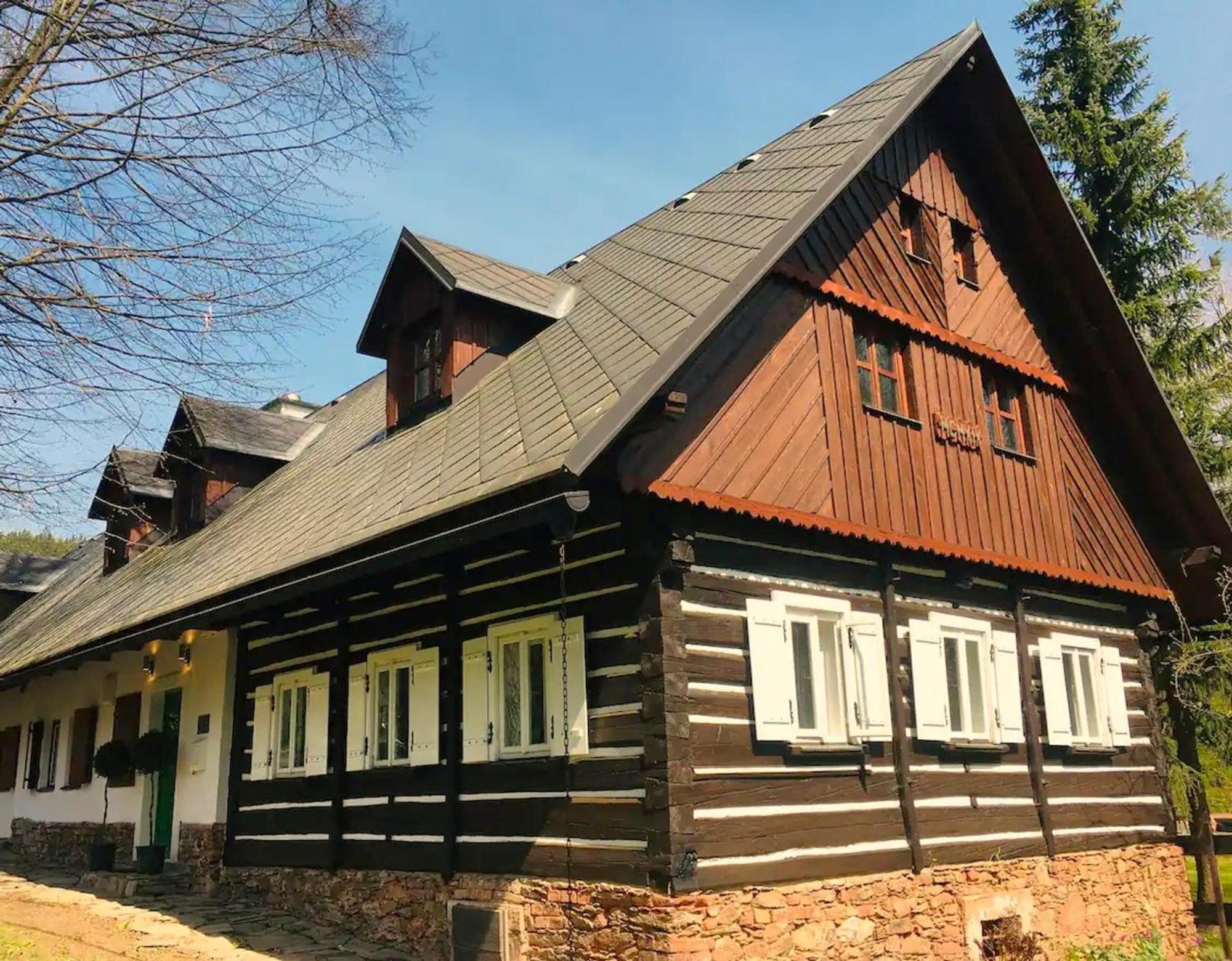 Dum U Dvou Lip / The Two Lime Trees Villa Javorník Exterior foto